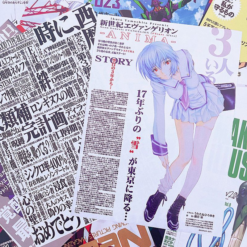 10/20/40pcs Evangelion Ayanami - Home Decor Magazine 评论和价格