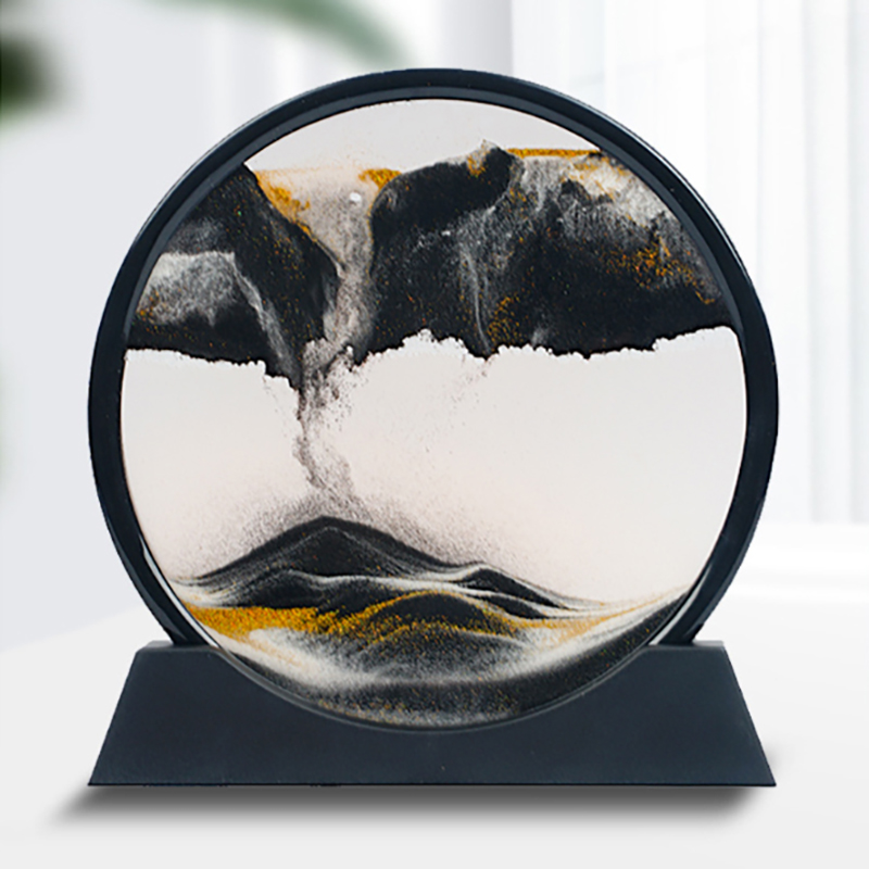 New！1Pcs 3D Hourglass Quicksan - Sand Art Picture 评论和价格