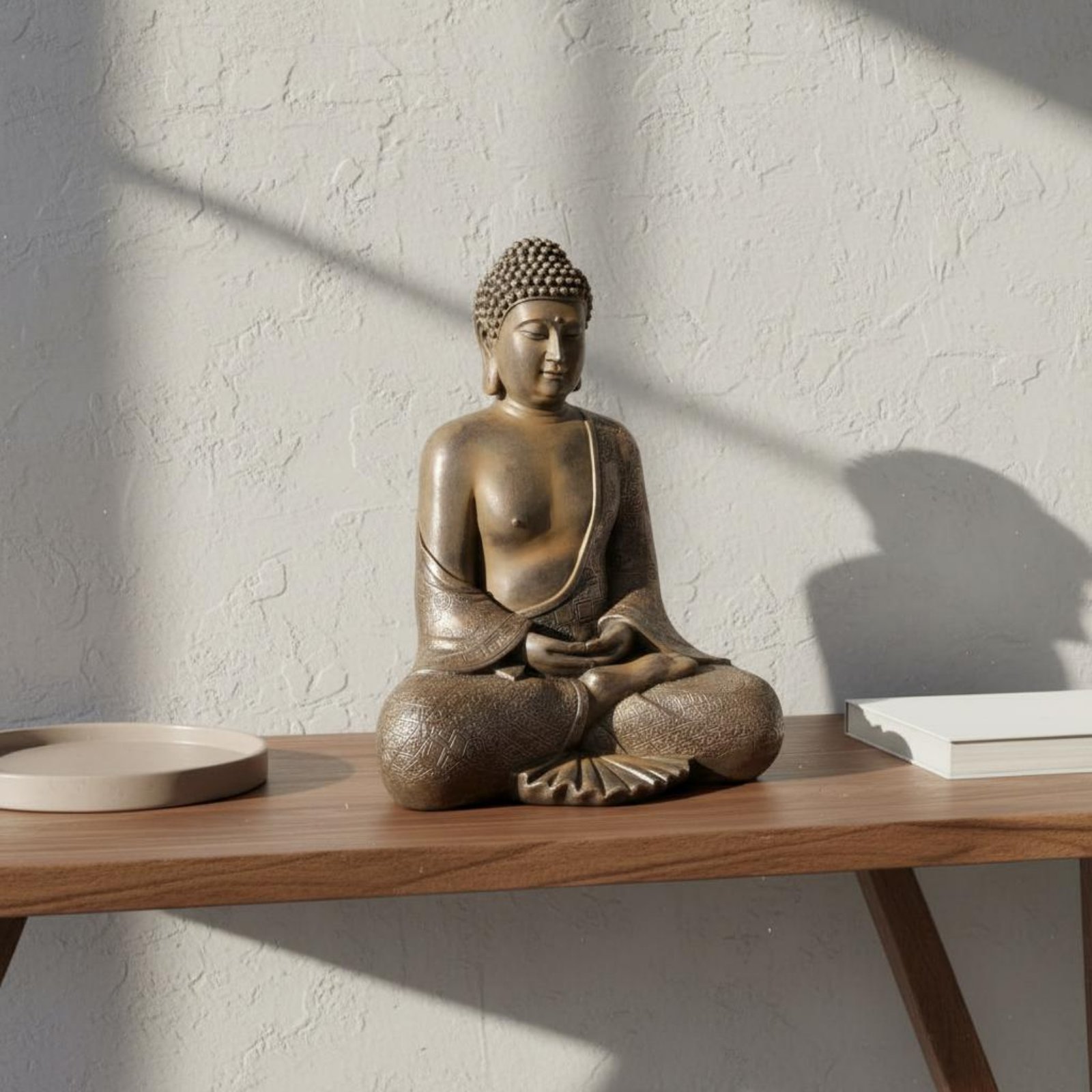 Zen Buddha Ornament Indoor Out - Home Decor Zen 评论和价格