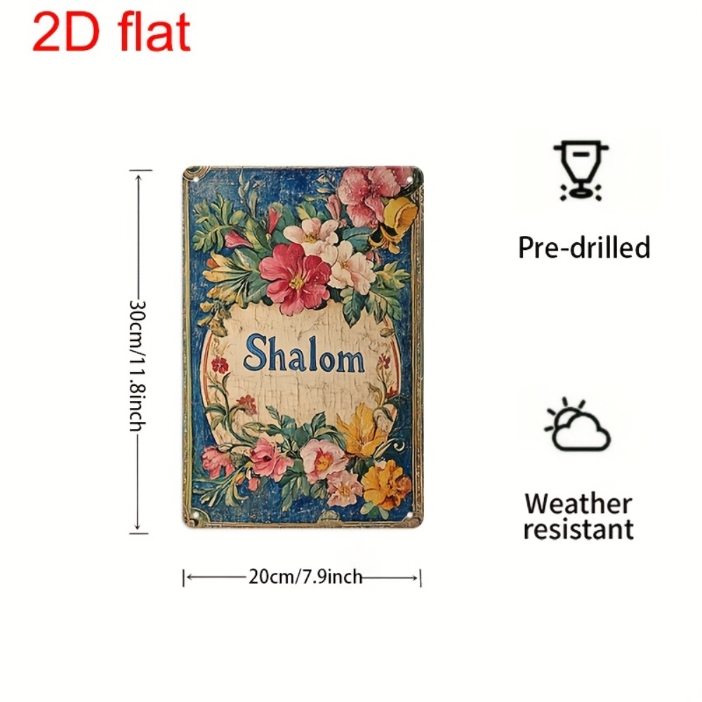CIFBUY Vintage Floral Shalom A - Home Decor You 评论和价格