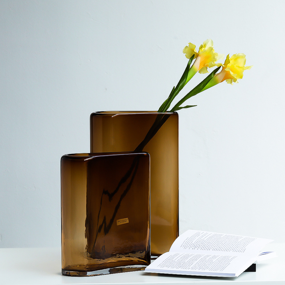 Advanced Italian Minimalist Ir - Glass Vase Nordic 评论和价格