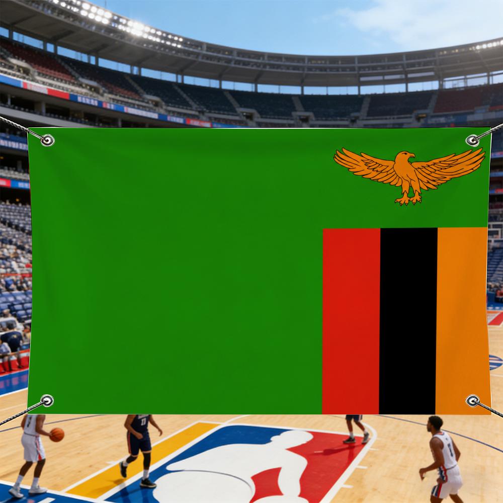 Zambia Custom Flag Wall Hangin - Home Decor Zambia 评论和价格