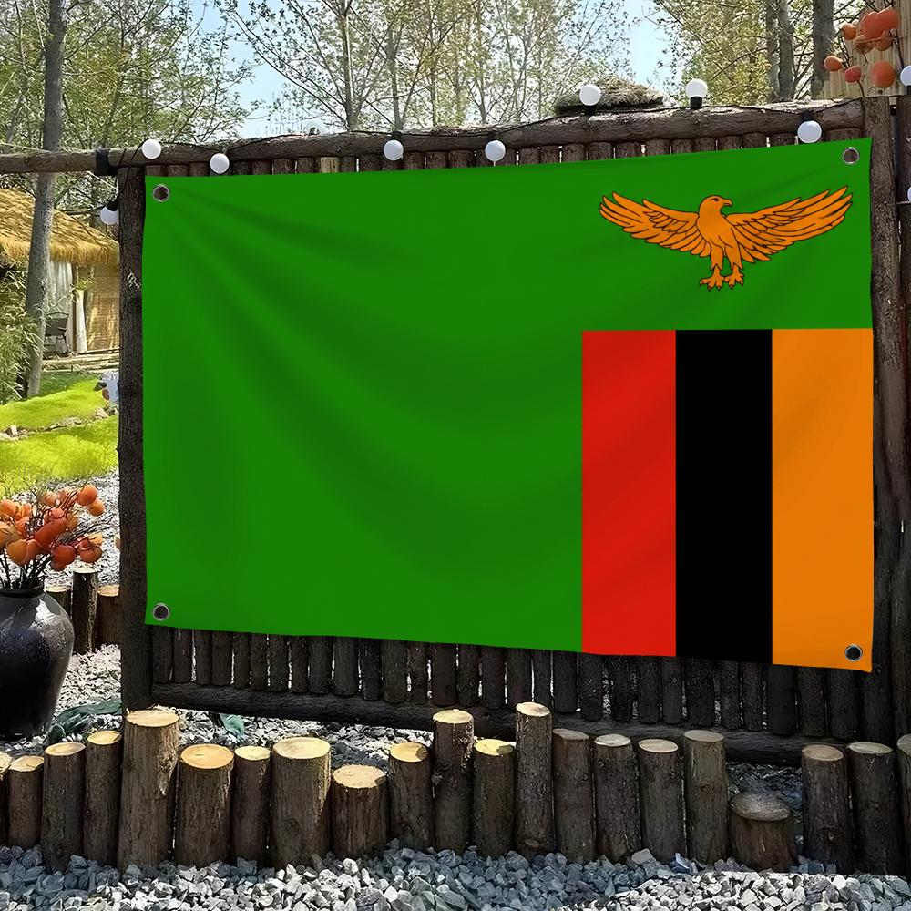 Zambia Custom Flag Wall Hangin - Home Decor Zambia 评论和价格