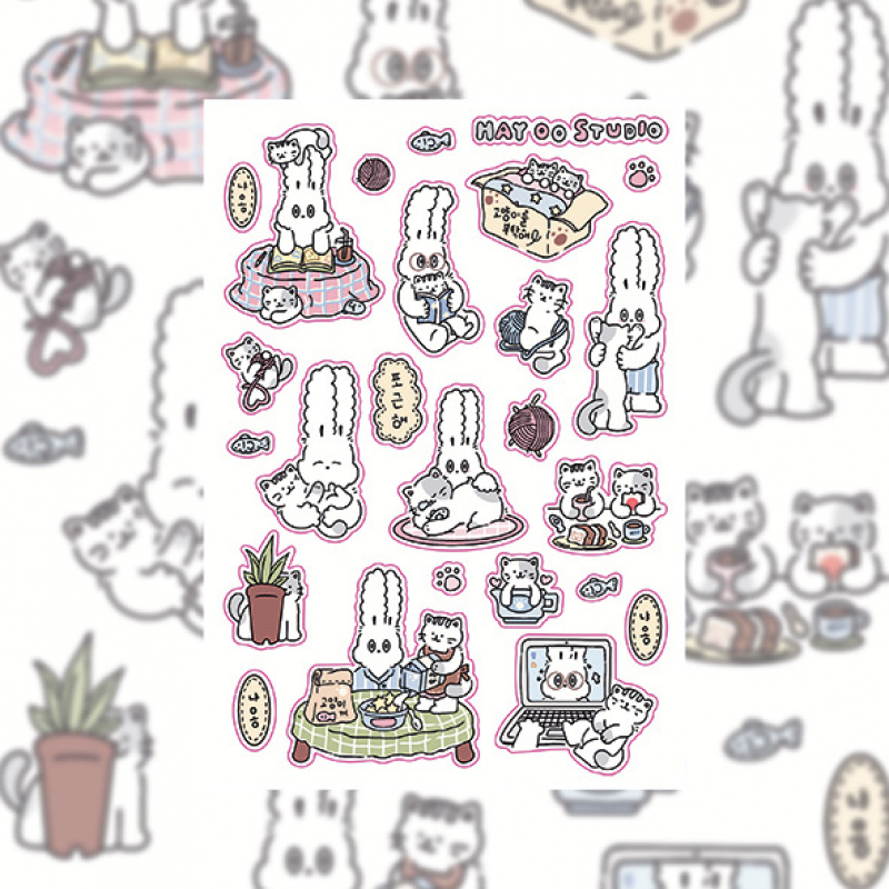 Korean Cute Kawaii Cartoon Rab - Home Decor Magazine 评论和价格