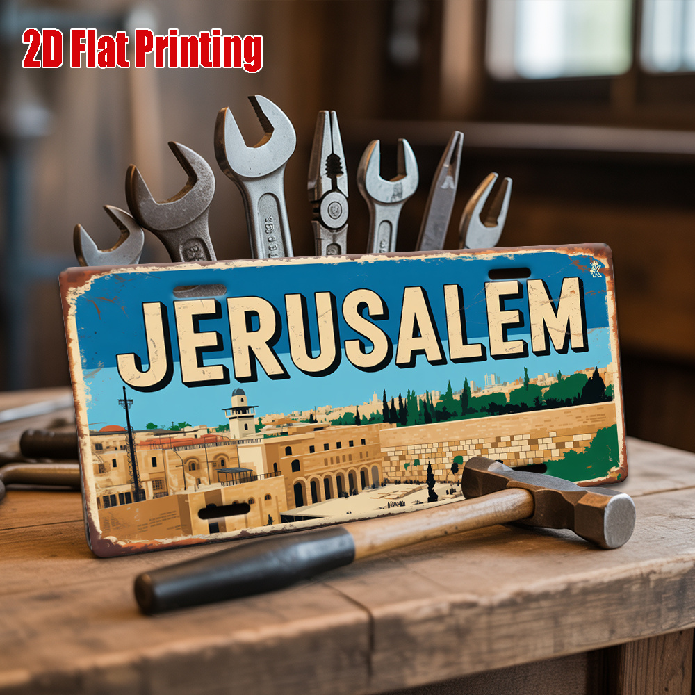 CIFBUY Vintage Jerusalem Citys - Home Decor You 评论和价格